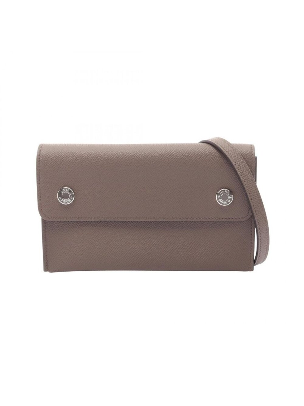 Hermes Shoulder Bag Nap to Go Etoupe Leather